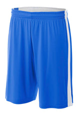 A4 Men's Reversible Moisture Management 10" Short-1