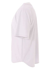 A4 Men's Short Sleeve Full Button Baseball Jersey-3