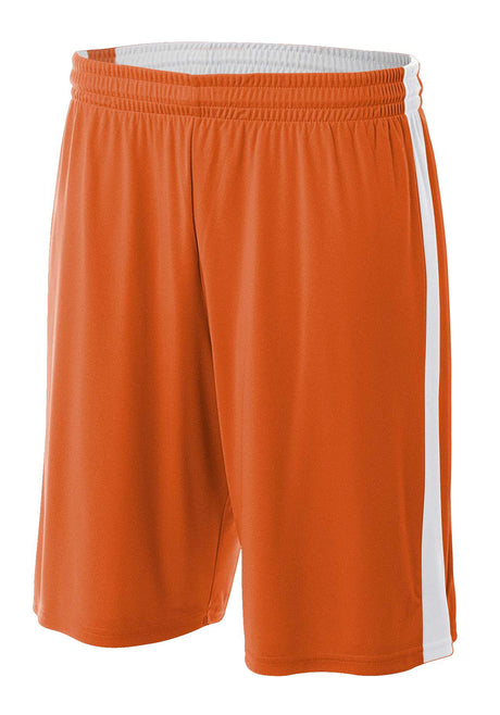 A4 Men's Reversible Moisture Management 10" Short-1