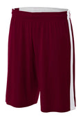 A4 Men's Reversible Moisture Management 10" Short-1