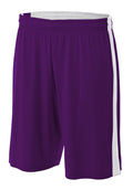 A4 Men's Reversible Moisture Management 10" Short-1