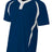 A4 Men's 2-Button Color Block Henley-1