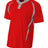 A4 Men's 2-Button Color Block Henley-1