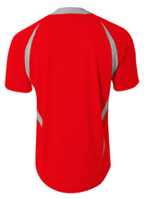 A4 Men's 2-Button Color Block Henley-2