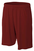 A4 Men's 9" Moisture Management Pocketed Short-1