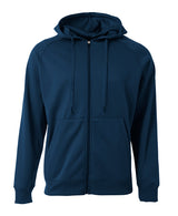 A4 Men's Agility Long Sleeve Tech Fleece Hoodi-1