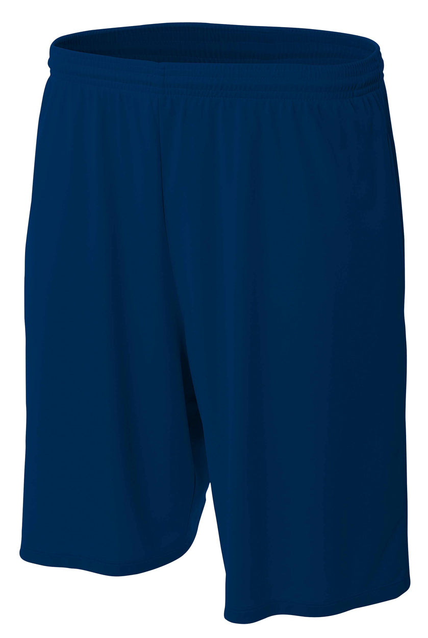 A4 Men's 9" Moisture Management Pocketed Short-1