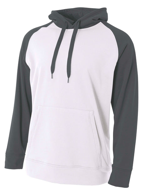 A4 Men's Color Block Tech Fleece Hoodie-1