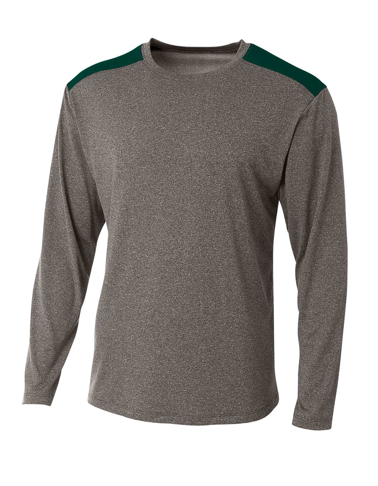 A4 Men's Tourney Heather Long Sleeve Tee