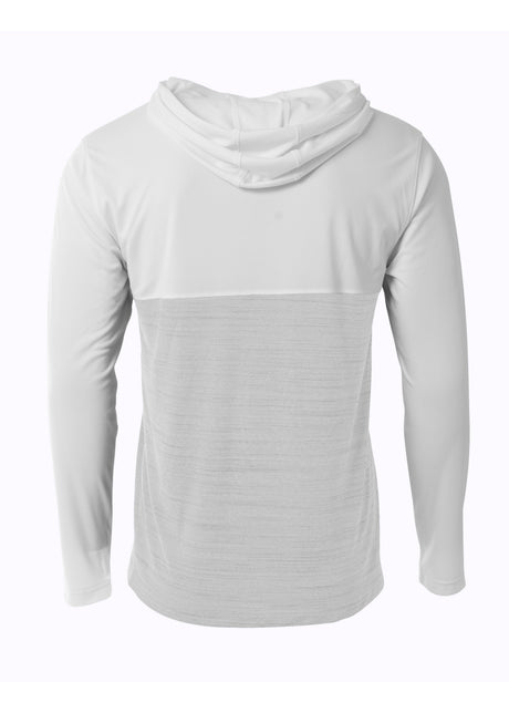 A4 Men's Slate Quarter Zip Hoodie-2