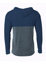 A4 Men's Slate Quarter Zip Hoodie-2
