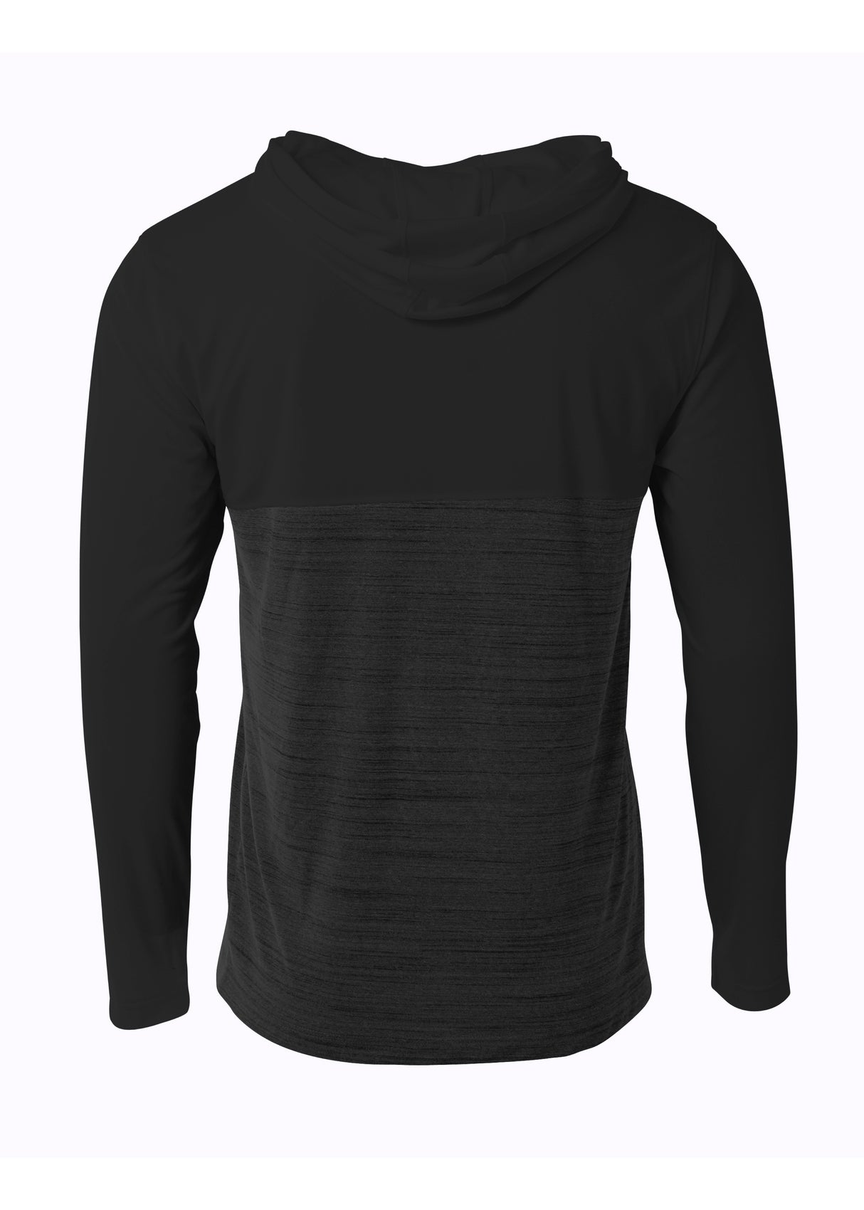 A4 Men's Slate Quarter Zip Hoodie-2