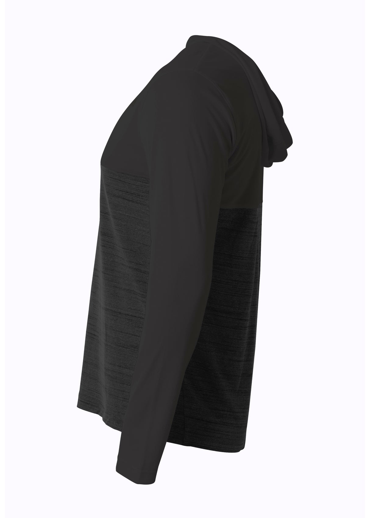 A4 Men's Slate Quarter Zip Hoodie-3