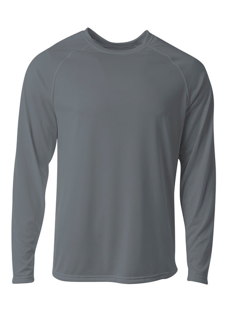 A4 Men's SureColor Long Sleeve Cationic Tee-1
