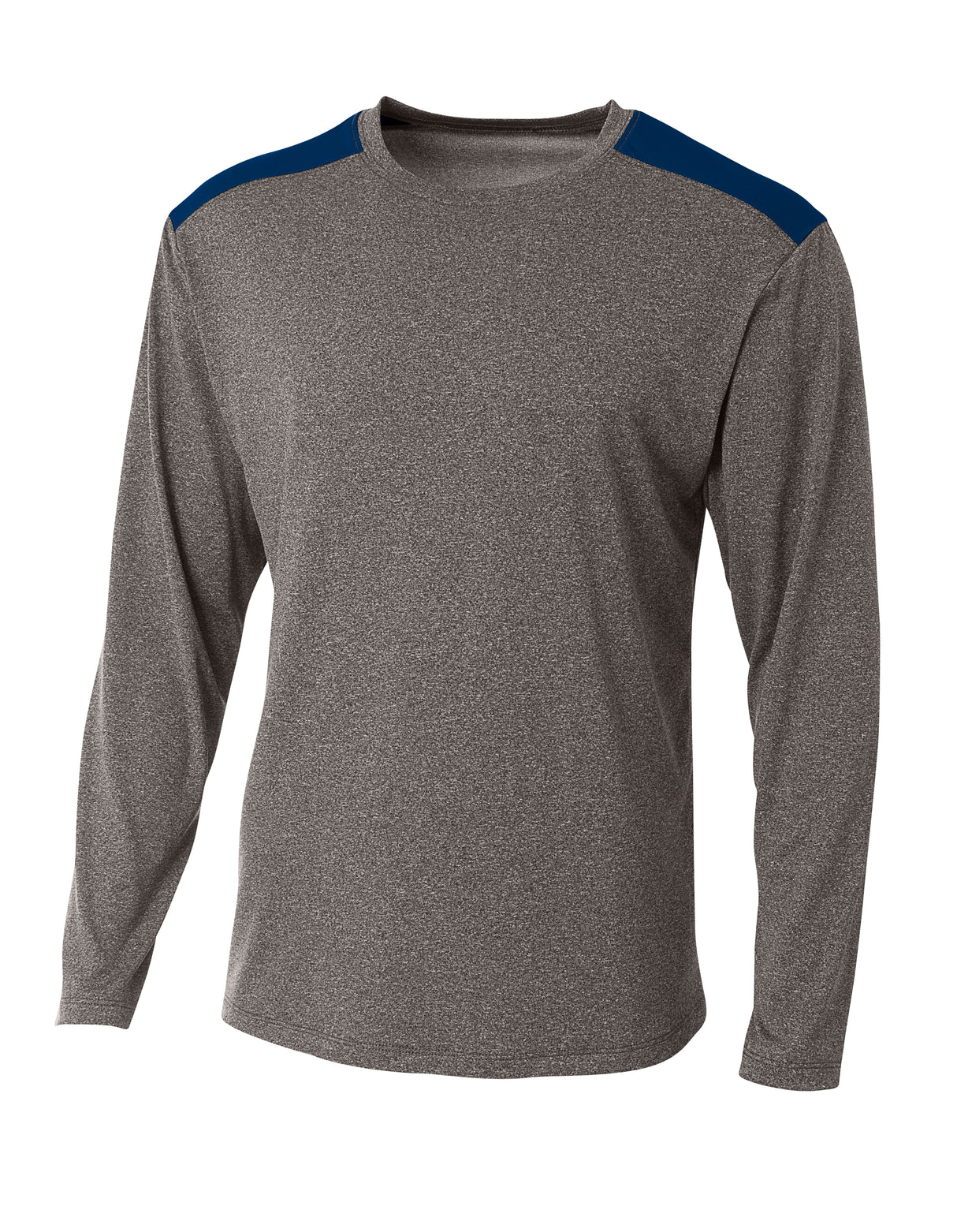 A4 Men's Tourney Heather Long Sleeve Tee