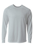 A4 Men's SureColor Long Sleeve Cationic Tee-1