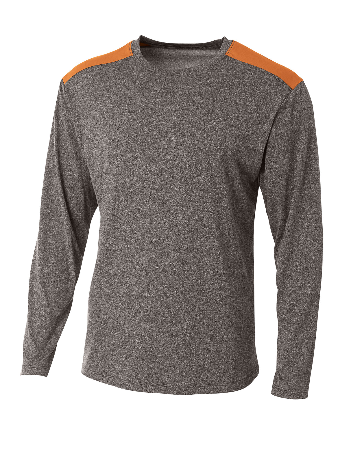 A4 Men's Tourney Heather Long Sleeve Tee