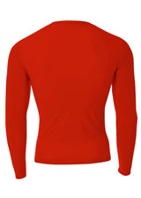 A4 Men's Long Sleeve Compression Crew-2