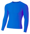 A4 Men's Long Sleeve Compression Crew-1
