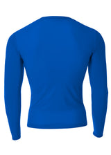A4 Men's Long Sleeve Compression Crew-2