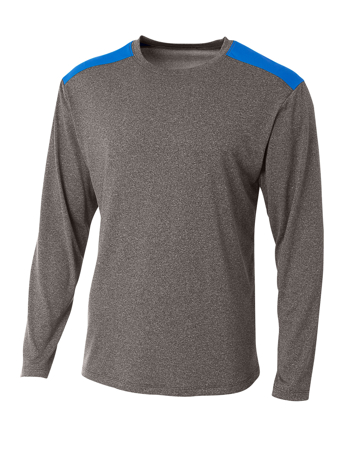A4 Men's Tourney Heather Long Sleeve Tee