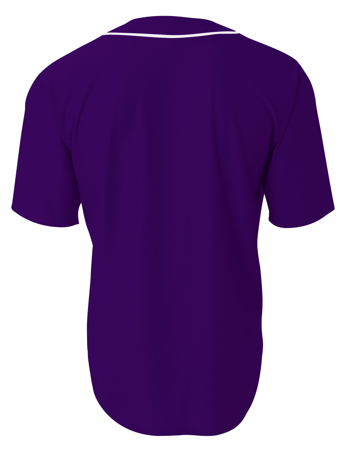 A4 Youth Short Sleeve Full Button Baseball Jersey-2