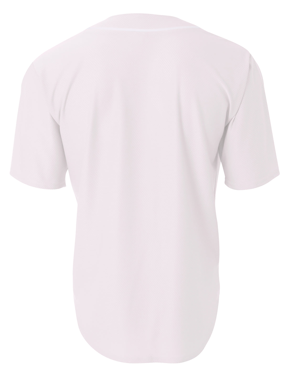 A4 Youth Short Sleeve Full Button Baseball Jersey-2