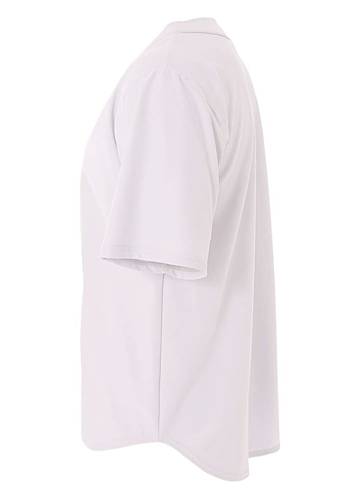 A4 Youth Short Sleeve Full Button Baseball Jersey-3
