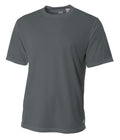 A4 Men's Short Sleeve Birds-Eye Mesh Crew-1