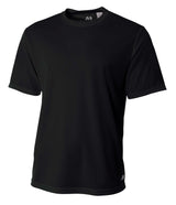 A4 Men's Short Sleeve Birds-Eye Mesh Crew-1