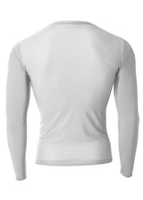 A4 Men's Long Sleeve Compression Crew-2