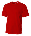 A4 Men's Short Sleeve Birds-Eye Mesh Crew-1