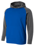 A4 Youth Color Block Tech Fleece Hoodie-1
