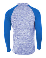 A4 Youth  Quarter Zip Space Dye-2