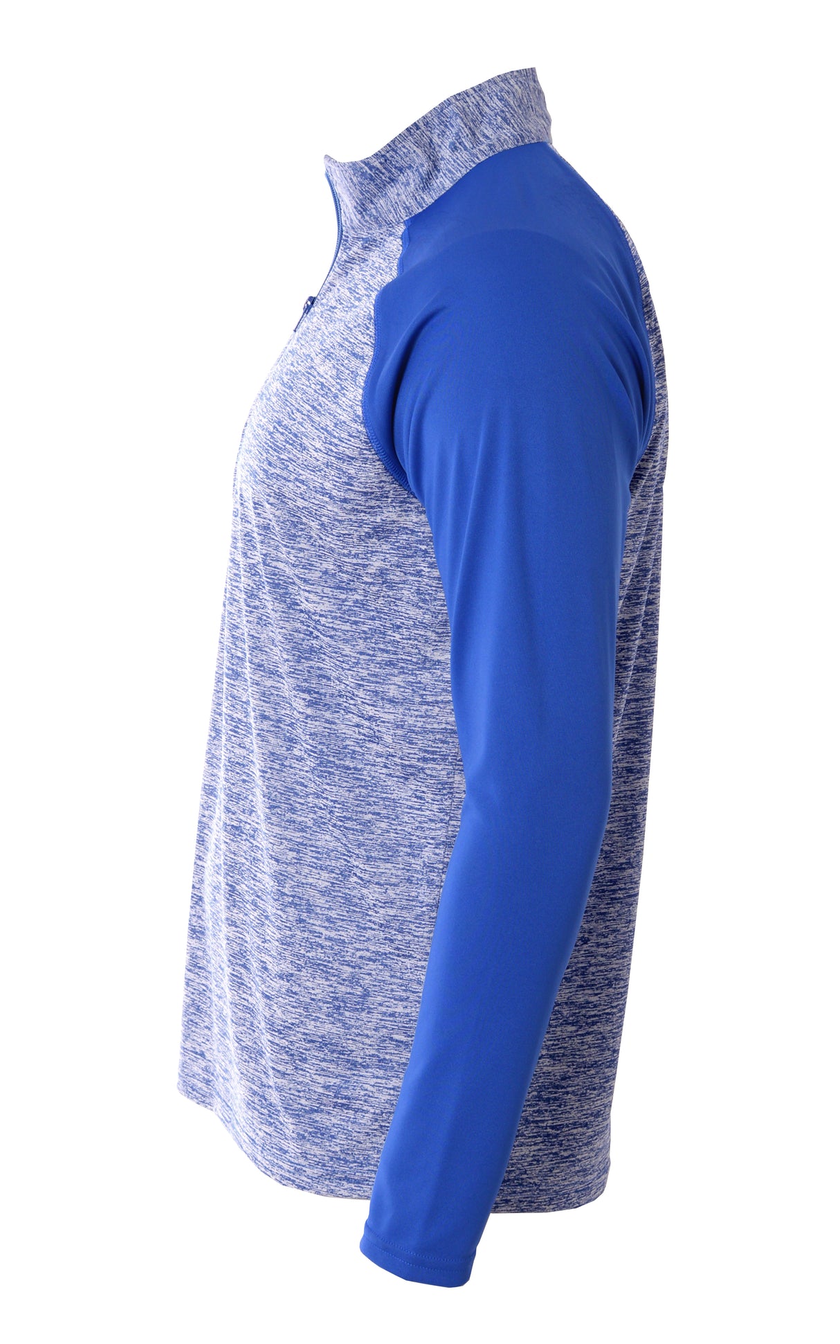 A4 Youth  Quarter Zip Space Dye-3