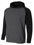 A4 Youth Color Block Tech Fleece Hoodie-1