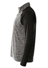 A4 Youth  Quarter Zip Space Dye-3
