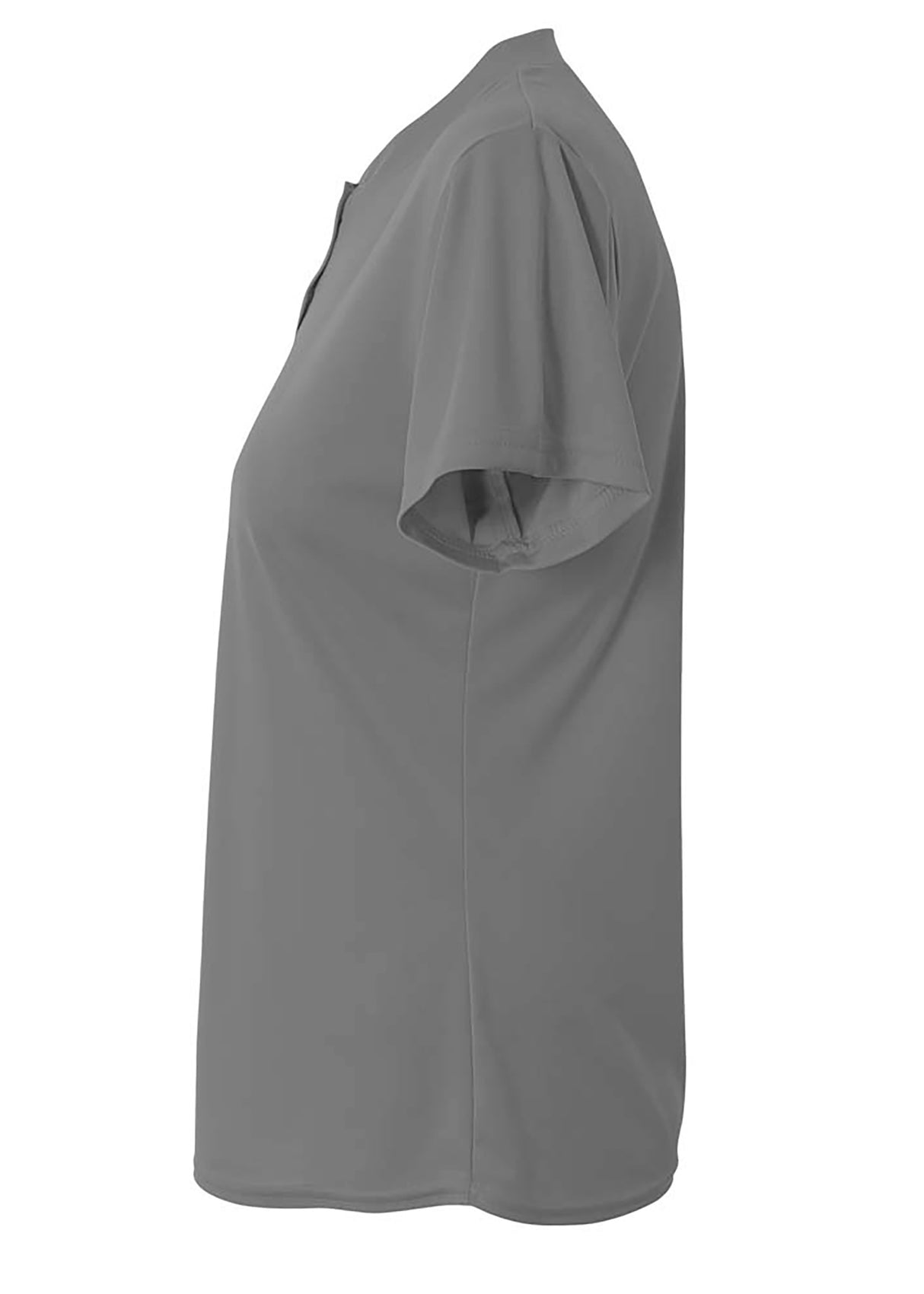 A4 Girl's Tek 2-Button Henley-3