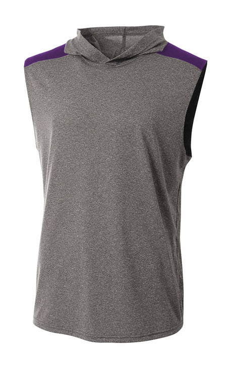 A4 Men's Tourney Sleeveless Hooded Tee-1