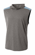 A4 Men's Tourney Sleeveless Hooded Tee-1