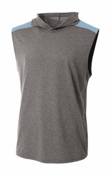 A4 Men's Tourney Sleeveless Hooded Tee-1