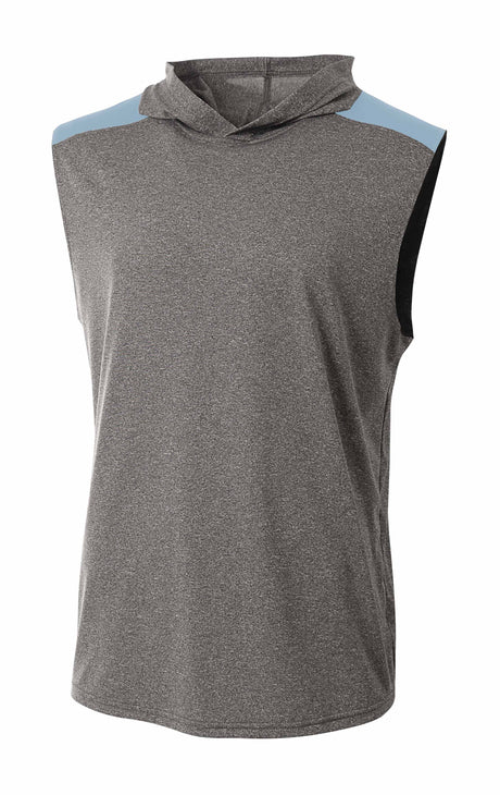 A4 Men's Tourney Sleeveless Hooded Tee-1