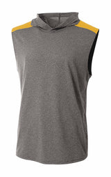 A4 Men's Tourney Sleeveless Hooded Tee-1