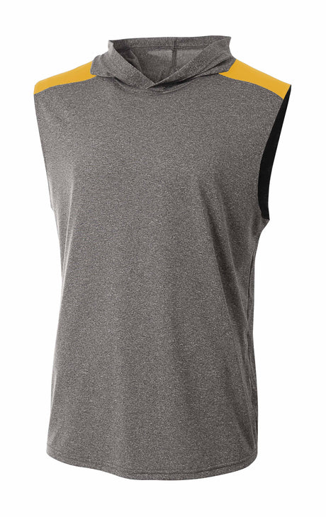 A4 Men's Tourney Sleeveless Hooded Tee-1
