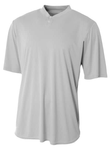 A4 Youth Tek 2-Button Henley-1