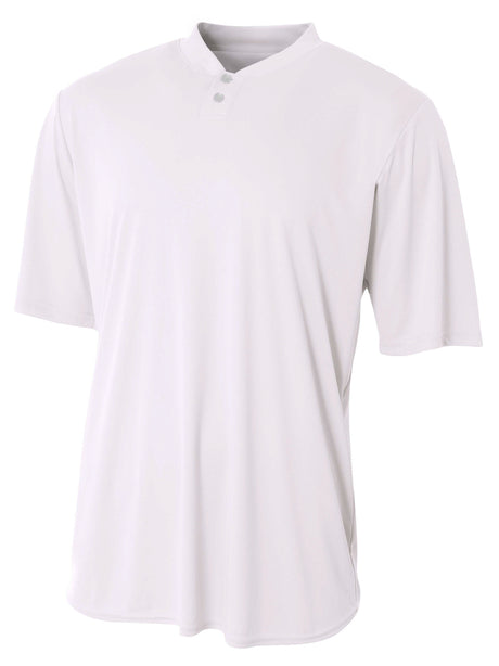 A4 Youth Tek 2-Button Henley-1