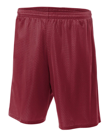 A4 Youth Lined Tricot Mesh Shorts-1