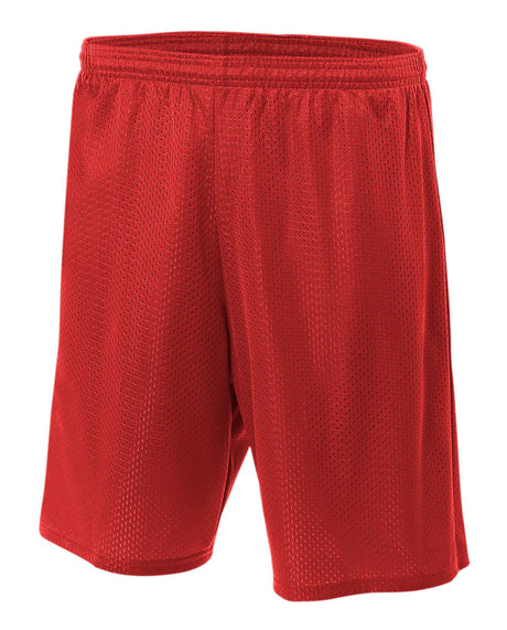 A4 Youth Lined Tricot Mesh Shorts-1