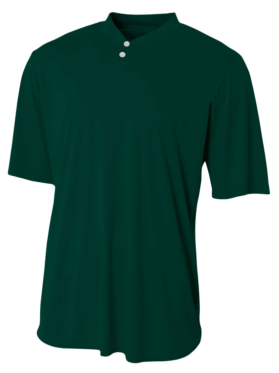 A4 Men's Tek 2-Button Henley-1