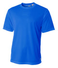 A4 Men's Short Sleeve Birds-Eye Mesh Crew-1